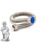 Flexi-Slang 40 cm met 1/2" BSP-schroefdraad RVS 