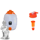 Gistingsvat plastic Speidel incl. kraan en waterslot 12 liter