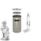 Speidel sapvat 110 liter RVS met Verwarmingselement van roestvrij staal