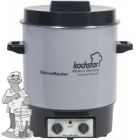 nr 2 Kochstar emaille pan 27 liter met 1800 Watt verwarmingselement, thermostaat en tijdschakelaar 