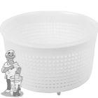 Zachte kaas Vorm Rond 8.5 cm naar 9.5 cm breed x 5 cm hoog