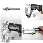 Digitale sondethermometer met siliconen behuizing