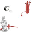 Type 30 adapter voor mini-regelaars - Geschikt voor cilinders van 2,6 kg en 6,0 kg