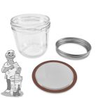 Mason Jars 300 ml met deksels - 12 stuks (Haul)