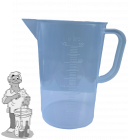 Maatbeker Transparant met maat verdeling 500 ML

