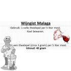 Wijngist Malaga 40 gram