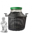  Mandfles 25 l brede opening + plastic stop * Dit artikel is alleen verkrijgbaar in onze winkel.