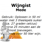Wijngistsachet Mede 5 gram