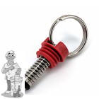 Overdrukventiel Rood 2.5 bar / 35 psi voor Cornelius/ soda keg
