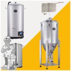 Brew Monk Mega Deal: Brew Monk B70 wifi & C80 conisch gistingsvat & Counterflow chiller & spoelwaterverwarmer