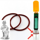 Siliconen O-ring voor RAPT-pill Set 2 stuks 