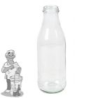 Sapfles 1 liter  incl Twist - off deksel 48 mm Doos 12 Stuks  