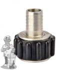 Blichmann™ aansluiting 1/2"" NPT x 1/2"" slangtuit recht