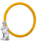 Soda keg rubber voor deksel past ook op FermZilla 2 inch TC drukdeksels LOW2