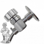 Staalnamekraan 1.5 Inch Tri-clamp