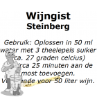 Wijngistsachet Steinberg 5 gram