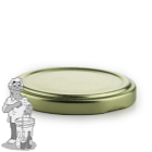 Twist off deksel Goud 63 mm.