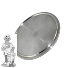 Tri clamp 1,5 Inch afdekkap / Clover Flat Plate