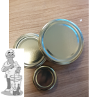 twist off deksels 38 mm